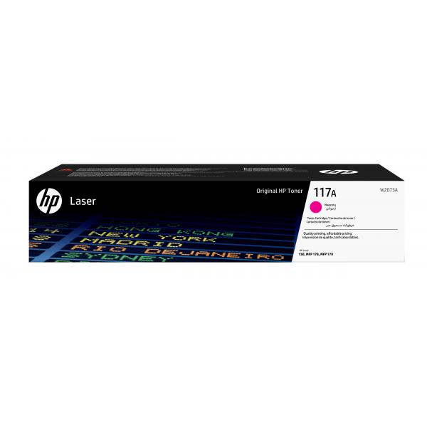 HP Cartuccia toner magenta per stampante laser originale 117A (Toner HP 117A / W2073A Magenta)Hp0193424172832W2073A