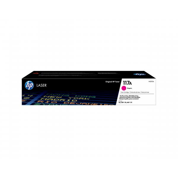 HP Cartuccia toner magenta per stampante laser originale 117A (Toner HP 117A / W2073A Magenta)Hp0193424172832W2073A