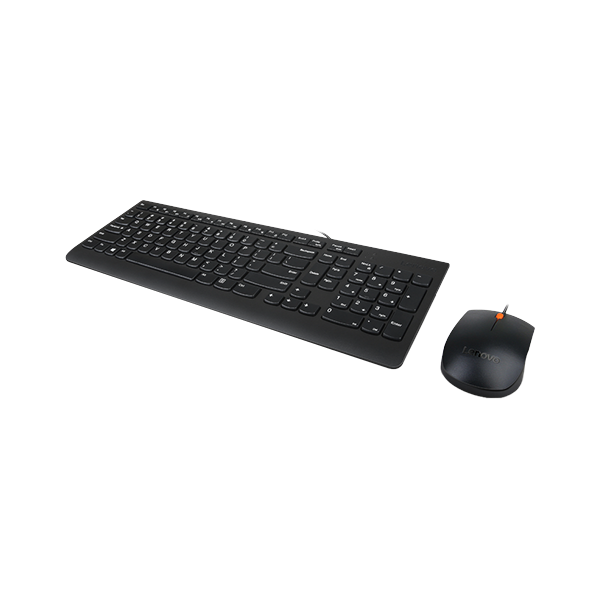 Lenovo 300 tastiera Mouse incluso Universale USB QWERTY Inglese US Nero (300 Keyboard Mouse Included - Universal Usb Qwerty Us - English Black - Warranty: 12M)Lenovo0190793628601GX30M39606