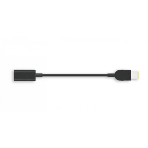 Lenovo 4X90U45346 cavo USB 0,018 m USB-C Slim-tip Nero (USB-C to Slim-tip Cable Adapte - **New Retail** - Warranty: 12M)Lenovo4X90U45346