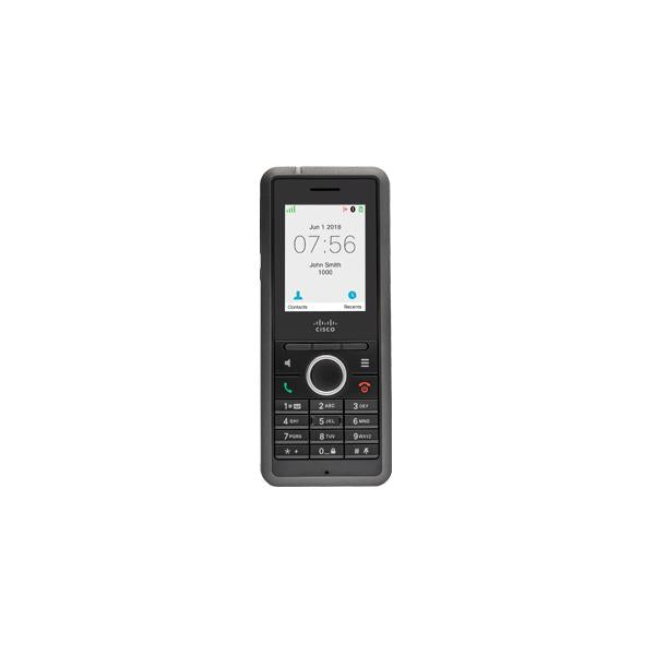 Cisco IP DECT 6825 Bundle telefono IP Nero LED (Cisco IP DECT Phone 6825 - Handset estensione cordless - con interfaccia Bluetooth - DECT - SIP - 2 righe - con Stazione Base multi-cella Cisco IPDECT 210)Cisco0889728211444CP-6825-3PC-BUN-CE
