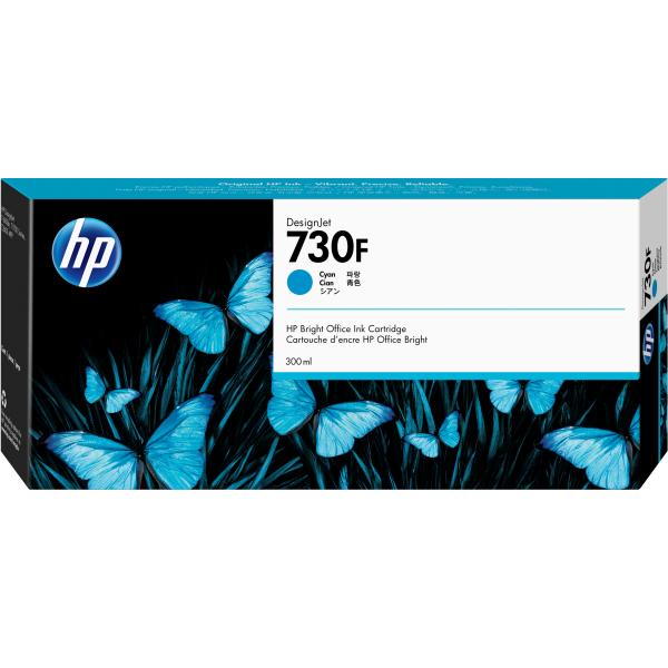 HP Cartuccia di inchiostro ciano DesignJet 730F da 300 ml (HP 730F 300-ML?CYAN DESIGNJET INK CA)Hp01938080129831XB27A