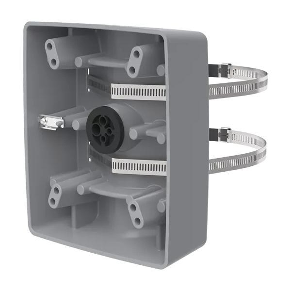 Axis T91B57 Monte (T91B57 POLE MOUNT GREY - T91B57, Mount, Universal, - Grey, Axis, Stainless steel, 1 pc[s] - Warranty: 60M)Axis733102106344001446-001