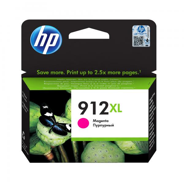 HP Cartuccia di inchiostro magenta originale 912XL ad alta capacità (912Xl High Yield Magenta - Original Ink Cartridge - Warranty: 12M)Hp3YL82AE#BGY