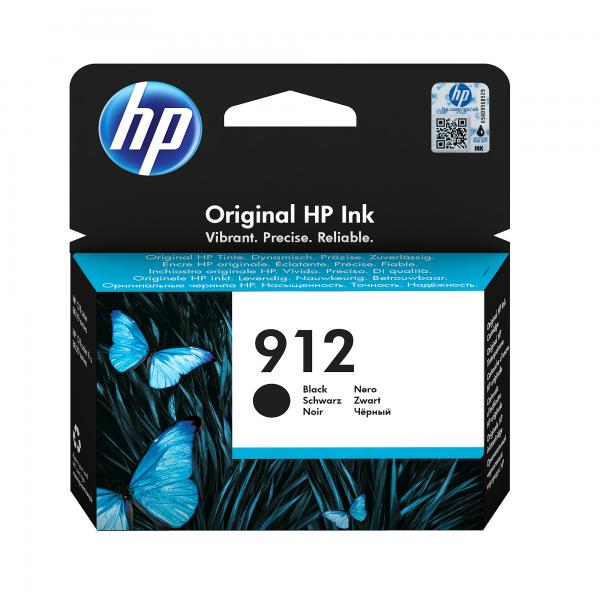 HP Cartuccia di inchiostro nero originale 912 (HP 912 - sort - original - blkpatron)Hp3YL80AE#BGX