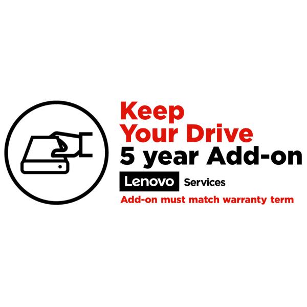 Lenovo 5Y Keep Your Drive 1 licenza/e 5 anno/i (EPAC PROTECTION 5Y KYD ADD ON - F/ BASE KYD WWW.SMARTFIND)Lenovo5PS0V07851