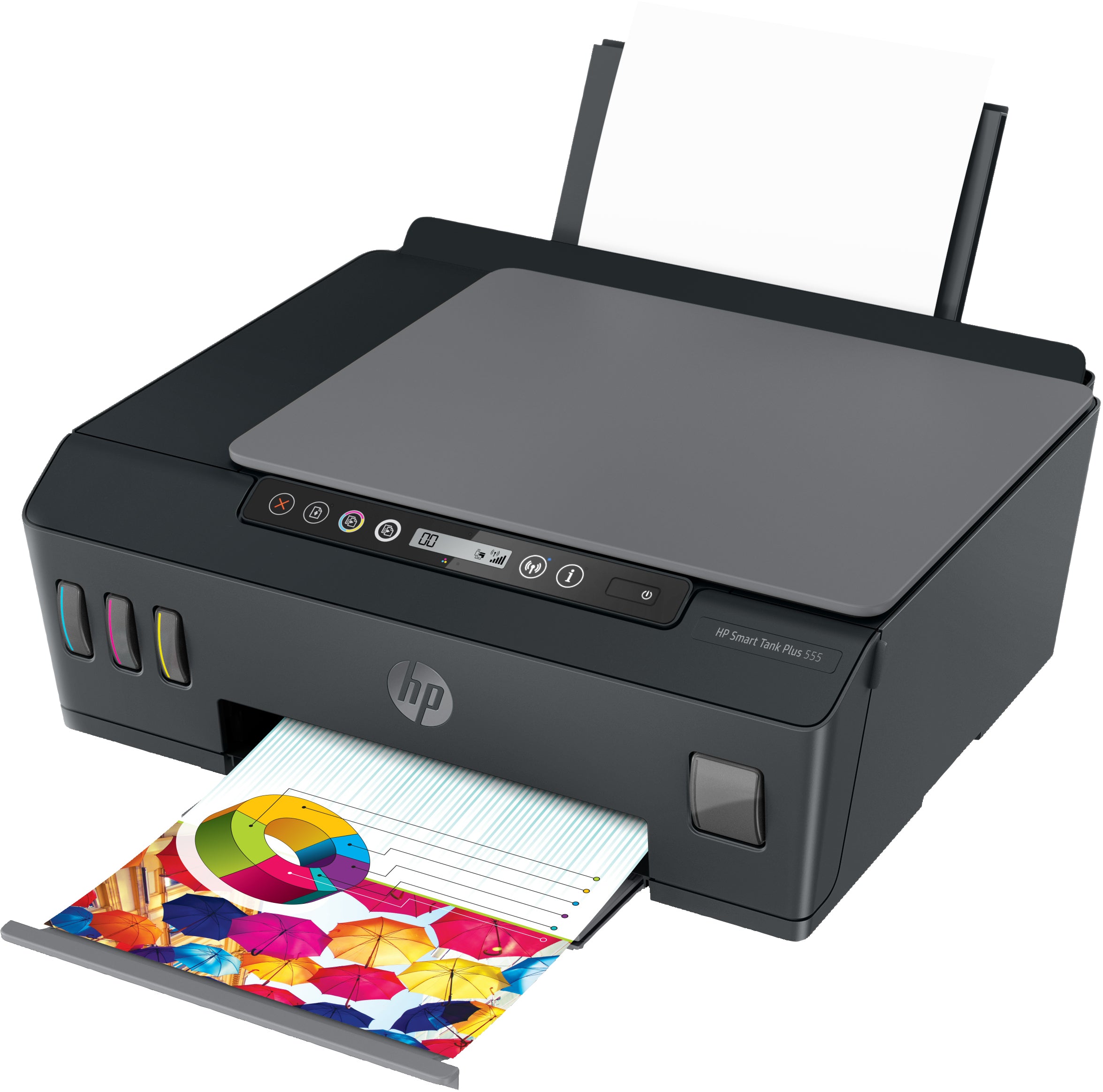 HP Smart Tank Plus Stampante multifunzione wireless 555 (Smart Tank Plus 555 Wireless - All-In-One, Print, Scan, - Copy, Wireless, Scan To Pdf - Warranty: 12M)Hp1TJ12A