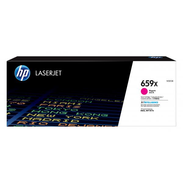 HP LaserJet Cartuccia toner magenta originale 659X ad alta capacità (HP 659X LaserJet Toner Cart HY)HpW2013X