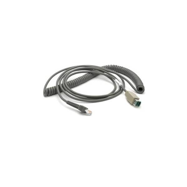 Zebra CBA-U28-C15ZBR lettero codici a barre e accessori Cavo di carica (CABLE SHIELDED USB POWER PLUS - 15FT W/TTL CURRENT LIMIT PROTECT)ZebraCBA-U28-C15ZBR
