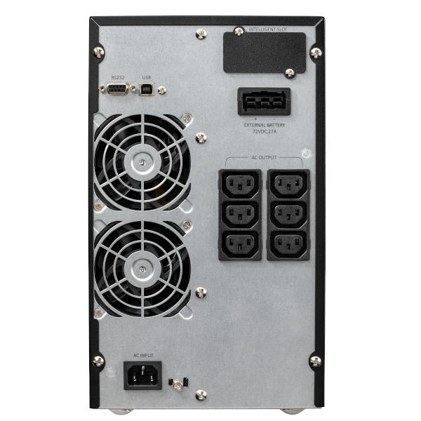 Eaton 9E 2000I gruppo di continuità [UPS] Doppia conversione [online] 2 kVA 1600 W 6 presa[e] AC (Eaton 9E 2000VA - UPS - 208/220/230/240 V c.a. V - 1600 watt - 2000 VA - RS-232, USB)Eaton07866891665719E2000I