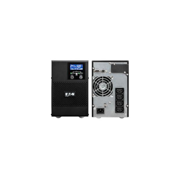 Eaton 9E gruppo di continuità [UPS] Doppia conversione [online] 1 kVA 800 W 4 presa[e] AC (Eaton 9E 1000VA - UPS - 208/220/230/240 V c.a. V - 800 Watt - 1000 VA - RS-232, USB)Eaton9E1000I