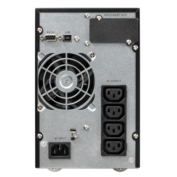 Eaton 9E gruppo di continuità [UPS] Doppia conversione [online] 1 kVA 800 W 4 presa[e] AC (Eaton 9E 1000VA - UPS - 208/220/230/240 V c.a. V - 800 Watt - 1000 VA - RS-232, USB)Eaton9E1000I