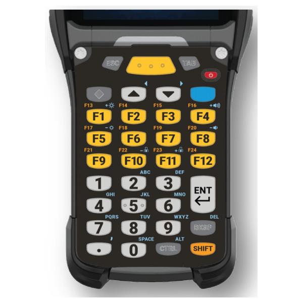 Zebra KYPD-MC9334FNR-01 tastiera per dispositivo mobile Alfanumerico Inglese Nero, Grigio, Giallo (MC93 KYPD 34KY FUNC-NUMERIC - .)ZebraKYPD-MC9334FNR-01