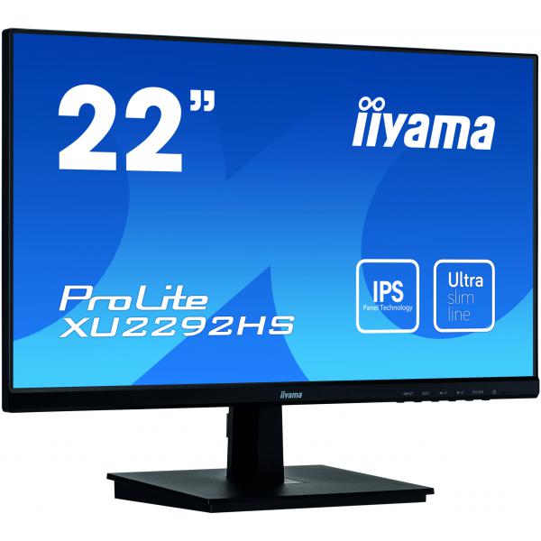 Iiyama ProLite XU2292HS-B1 LED display 54,6 cm [21.5] 1920 x 1080 Pixel Full HD Nero (Iiyama ProLite XU2292HS-B1 IPS Desktop Monitor)Iiyama4948570116935XU2292HS-B1