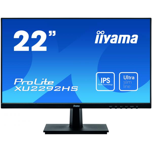 Iiyama ProLite XU2292HS-B1 LED display 54,6 cm [21.5] 1920 x 1080 Pixel Full HD Nero (Iiyama ProLite XU2292HS-B1 IPS Desktop Monitor)Iiyama4948570116935XU2292HS-B1