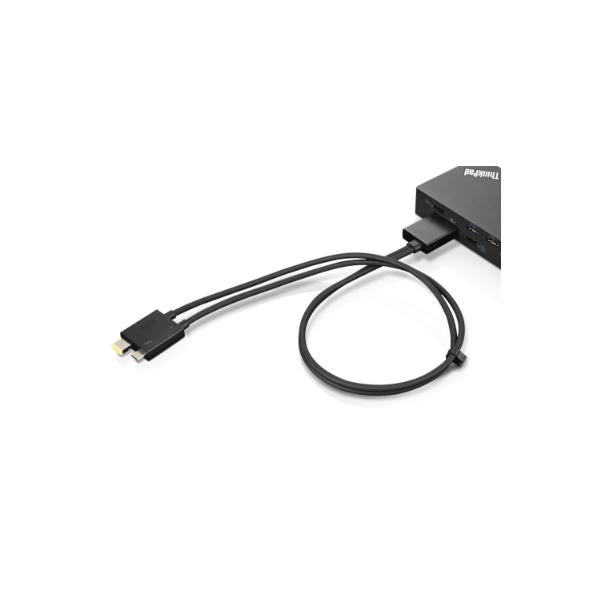 Lenovo 4X90U90616 adattatore grafico USB Nero (ThinkPad Thunderbolt3 WS Cable - **New Retail** - Warranty: 12M)Lenovo01933862873534X90U90616
