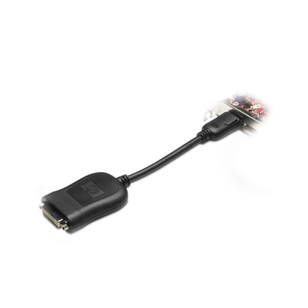 HP 484156-001 cavo e adattatore video DVI-D DisplayPort Nero (DisplayPort [DP] to DVI-D Adap - Adapter, DisplayPort To DVI - Warranty: 12M)Hp484156-001