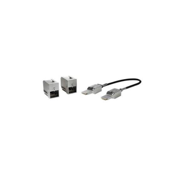 Cisco C9300L-STACK-KIT= cavo InfiniBand e in fibra ottica 0,5 m Nero, Grigio (CISCO CATALYST 9300L - STACKING KIT)CiscoC9300L-STACK-KIT=