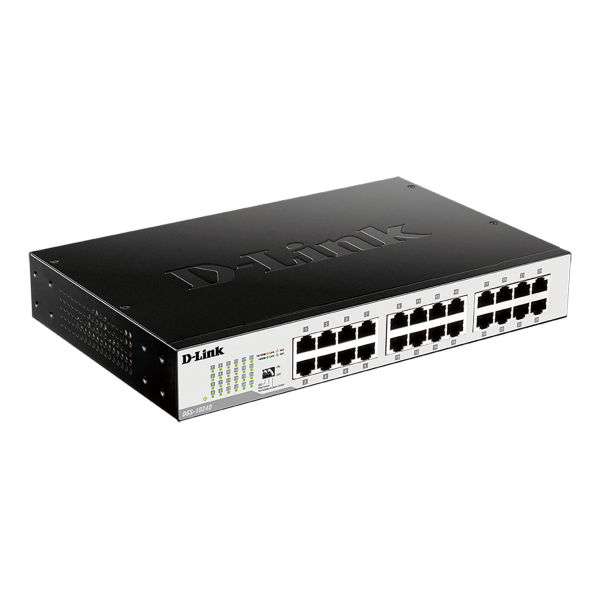 D-Link DGS-1024D Non gestito (D-Link DGS 1024D - Switch - unmanaged - 24 x 10/100/1000 - desktop, montabile su rack)D-linkDGS-1024D