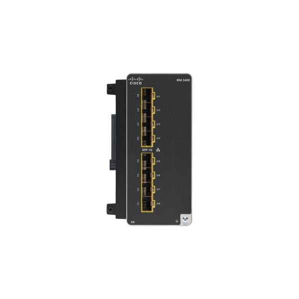 Cisco IEM-3400-8S= modulo del commutatore di rete Gigabit Ethernet (CAT IE3400 WITH 8 GE SFP PORTS - EXPANSION MODULE)Cisco0889728205085IEM-3400-8S=