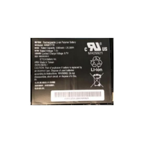 Zebra BTRY-ET5X-8IN3-01 ricambio e accessorio per tablet Batteria (Battery, 8700 mAh/3.8V - Internal Battery for ET5X - BTRY-ET5X-8IN3-01, Battery, Zebra, ET51, ET56, Black, Lithium Polymer [LiPo], - Warranty: 12M)ZebraBTRY-ET5X-8IN3-01
