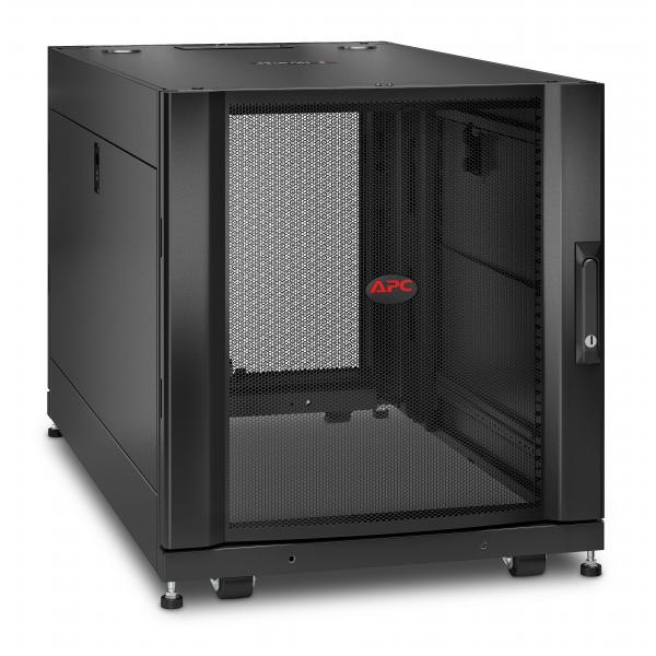 APC NetShelter SX 12U Rack indipendenti Nero (APC NetShelter SX - Rack cabinet - black - 12U - 19 - TAA Compliant - for P/N: SURT48RMXLBP)Apc0731304347675AR3103