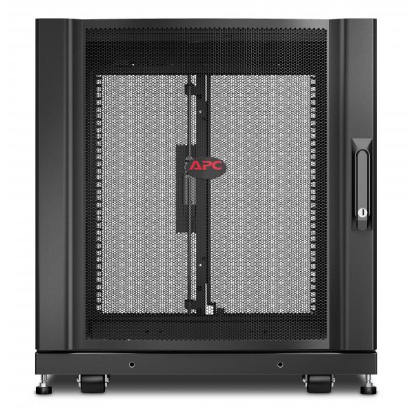 APC NetShelter SX 12U Rack indipendenti Nero (APC NetShelter SX - Rack cabinet - black - 12U - 19 - TAA Compliant - for P/N: SURT48RMXLBP)Apc0731304347675AR3103