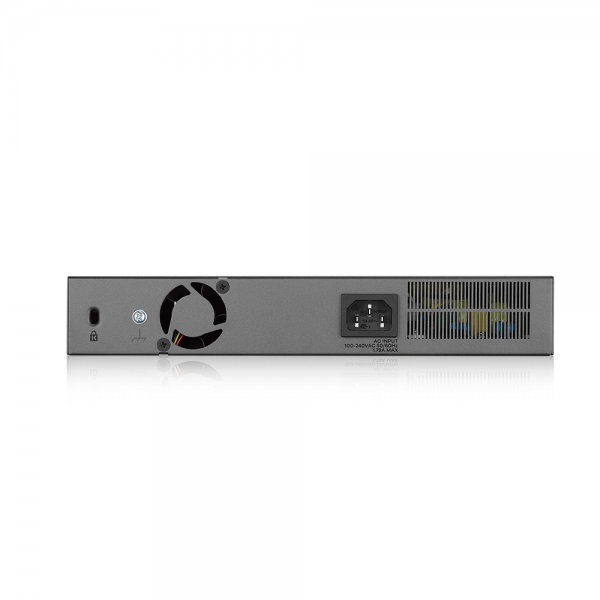 Zyxel GS1350-12HP-EU0101F switch di rete Gestito L2 Gigabit Ethernet [10/100/1000] Supporto Power over Ethernet [PoE] Grigio (Zyxel GS1350-12HP - Switch - intelligente - 8 x 10/100/1000 [PoE+] + 2 x 10/100/1000 [uplink] + 2 x Gigabit SFP [uplink] - d...