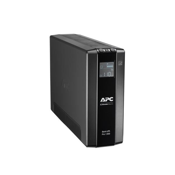 APC BR1300MI gruppo di continuità [UPS] A linea interattiva 1,3 kVA 780 W 8 presa[e] AC (APC Back-UPS Pro BR1300MI - UPS - AC 230 V - 780 watt - 1300 VA - USB - output connectors: 8 - black)Apc0731304346906BR1300MI