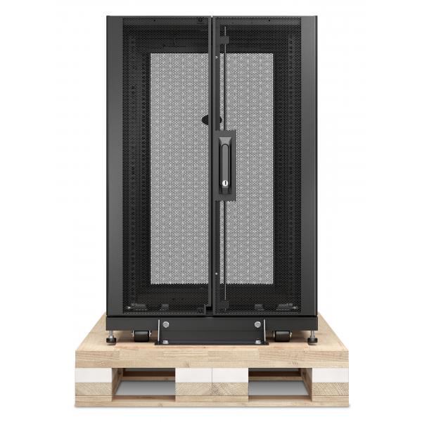 APC NetShelter SX 18U Rack indipendenti Nero (APC NetShelter SX - Rack cabinet - nero - 18U - 19 - per P/N: SURT48RMXLBP)ApcAR3106SP