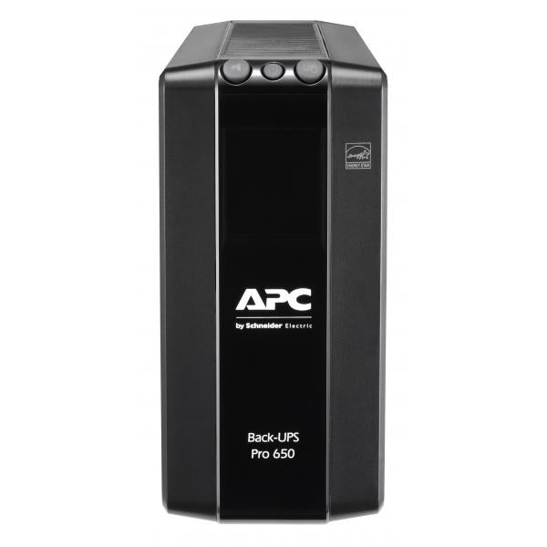 APC BR650MI gruppo di continuità [UPS] A linea interattiva 0,65 kVA 390 W 6 presa[e] AC (APC Back-UPS Pro BR650MI - UPS - 230 V c.a. V - 390 watt - 650 VA - USB - connettori di uscita 6 - nero)ApcBR650MI