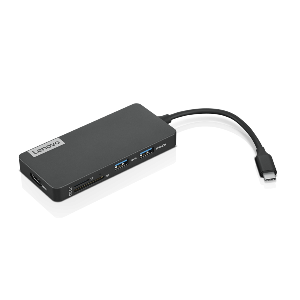 Lenovo GX90T77924 replicatore di porte e docking station per laptop Cablato USB 3.2 Gen 1 [3.1 Gen 1] Type-C Grigio (USB-C 7-IN-1 HUB THINKPADS - GX90T77924, USB 3.2 Gen 1 - [3.1 Gen 1] Type-C, HDMI, USB 2.0, USB 3.2 Gen 1 [3.1 Gen 1] Type-A, USB 3.2...