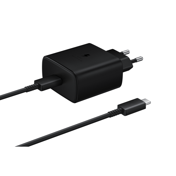 Samsung Travel Adapter [45W] (Ep-Ta845 Smartphone Black Ac - Fast Charging Indoor - Warranty: 24M)SamsungEP-TA845XBEGWW