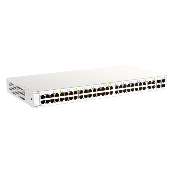 D-Link DBS-2000-52 switch di rete Gestito L2 Gigabit Ethernet [10/100/1000] Grigio (D-Link Nuclias Cloud-Managed DBS-2000-)D-link0790069442971DBS-2000-52