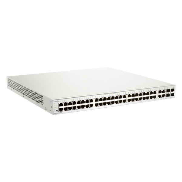 D-Link DBS-2000-52MP switch di rete Gestito L2 Gigabit Ethernet [10/100/1000] Supporto Power over Ethernet [PoE] Grigio (D-Link Nuclias Cloud-Managed DBS-2000-)D-link0790069442988DBS-2000-52MP