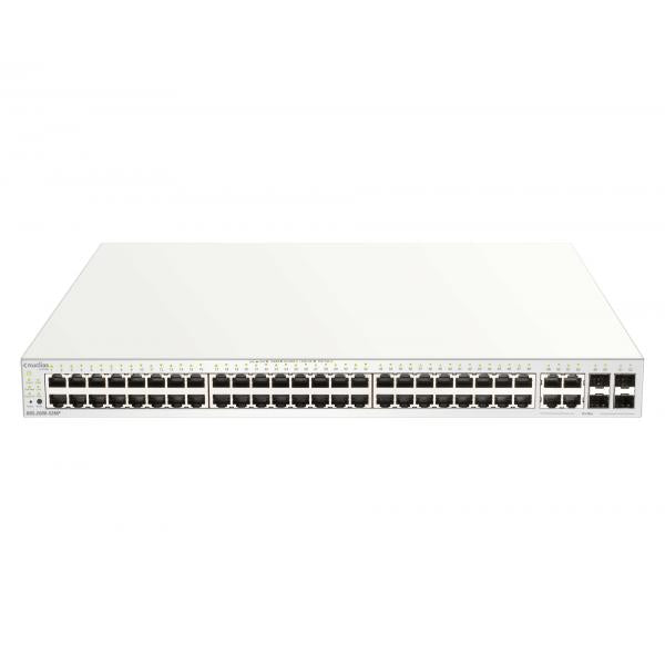 D-Link DBS-2000-52MP switch di rete Gestito L2 Gigabit Ethernet [10/100/1000] Supporto Power over Ethernet [PoE] Grigio (D-Link Nuclias Cloud-Managed DBS-2000-)D-link0790069442988DBS-2000-52MP