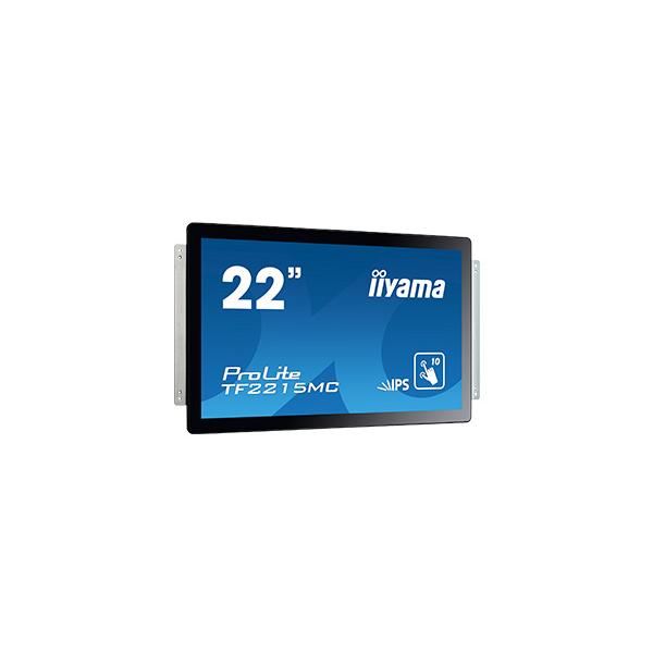 Iiyama ProLite TF2215MC-B2 Monitor PC 54,6 cm [21.5] 1920 x 1080 Pixel Full HD LED Touch screen Multi utente Nero (22 ProLite TF2215MC-B2 Touch Screen Monitor - 22 Black LED Touchscreen Monitor VGA DisplayPort and HDMI [Brackets not included])Iiyama4...