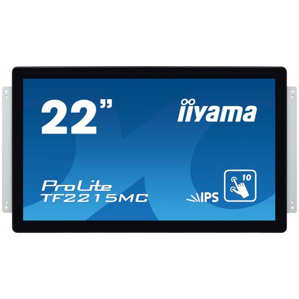 Iiyama ProLite TF2215MC-B2 Monitor PC 54,6 cm [21.5] 1920 x 1080 Pixel Full HD LED Touch screen Multi utente Nero (22 ProLite TF2215MC-B2 Touch Screen Monitor - 22 Black LED Touchscreen Monitor VGA DisplayPort and HDMI [Brackets not included])Iiyama4...