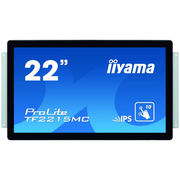 Iiyama ProLite TF2215MC-B2 Monitor PC 54,6 cm [21.5] 1920 x 1080 Pixel Full HD LED Touch screen Multi utente Nero (iiyama ProLite TF2215MC-B2 22' Capacitive Touch Screen IPS Display)Iiyama4948570116768TF2215MC-B2