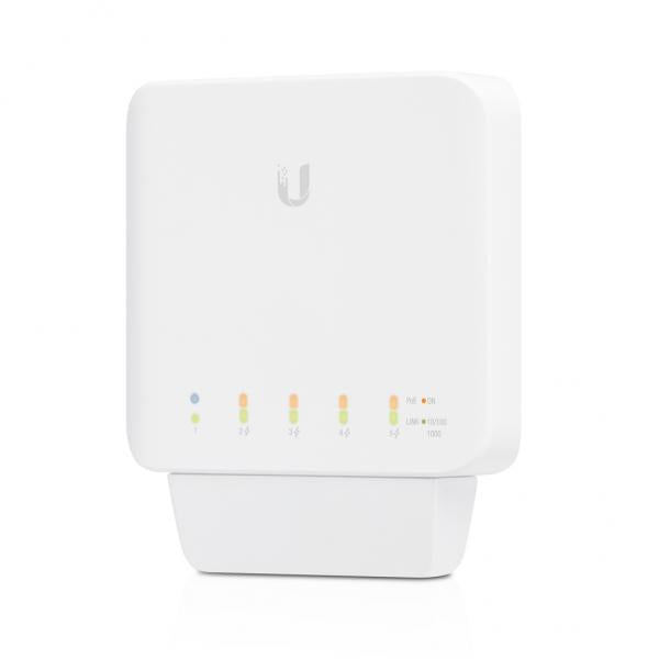 Ubiquiti UniFi USWFLEX Gestito L2 Gigabit Ethernet [10/100/1000] Supporto Power over Ethernet [PoE] Bianco (Ubiquiti USW-FLEX UniFi Switch Flex 5 Port Indoor/Outdoor Gigabit PoE Switch)UbiquitiUSW-FLEX