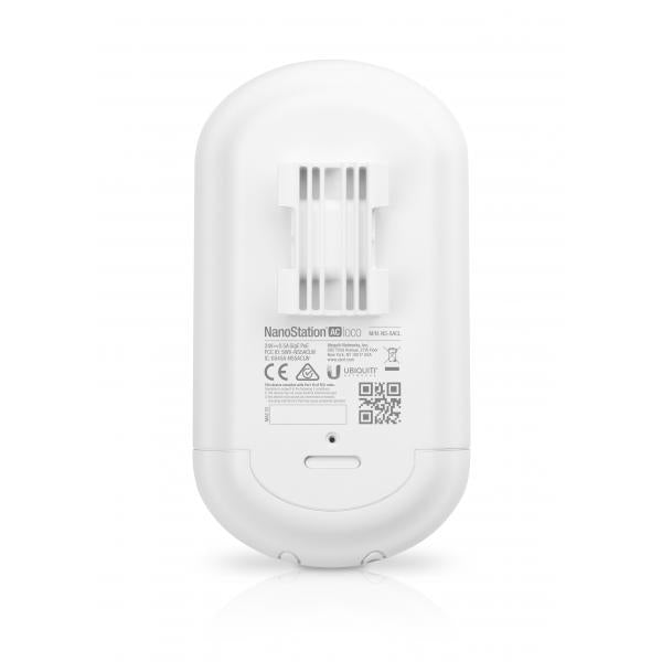 Ubiquiti NanoStation 5AC Loco 1000 Mbit/s Bianco Supporto Power over Ethernet [PoE] (Ubiquiti Networks NanoStation 5AC Loco WLAN access point 1000 Mbit/s Power over Ethernet [PoE] White)UbiquitiLOCO5AC