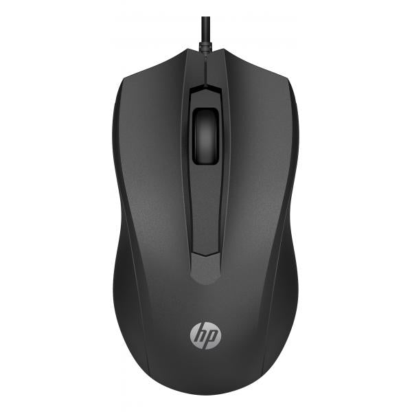 HP Mouse cablato 100 Wired (Wired Mouse 100 - Warranty: 12M)Hp6VY96AA