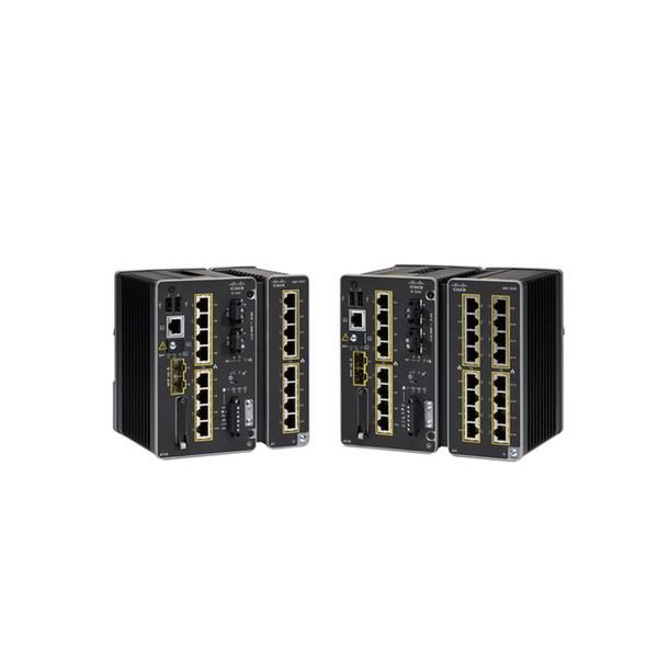 Cisco Catalyst IE3300 Gestito L2/L3 10G Ethernet [100/1000/10000] Supporto Power over Ethernet [PoE] Nero (Cisco Catalyst IE3300 Rugged Series - Network Advantage - switch - gestito - 10 x 10/100/1000 [8 PoE+] + 2 x SFP - montabile su rail DIN - PoE+...
