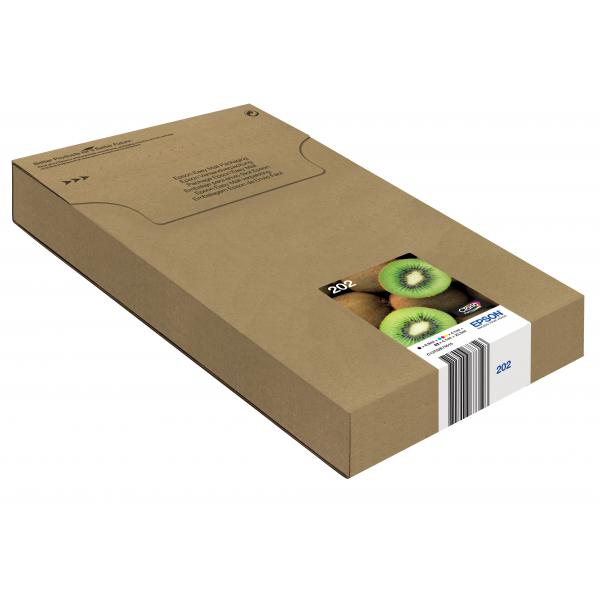 Epson Multipack 5-colours 202 Claria Premium Ink EasyMail (MULTI 5 COLOUR 202 CLARIA INK EASYMA)Epson8715946673523C13T02E74510