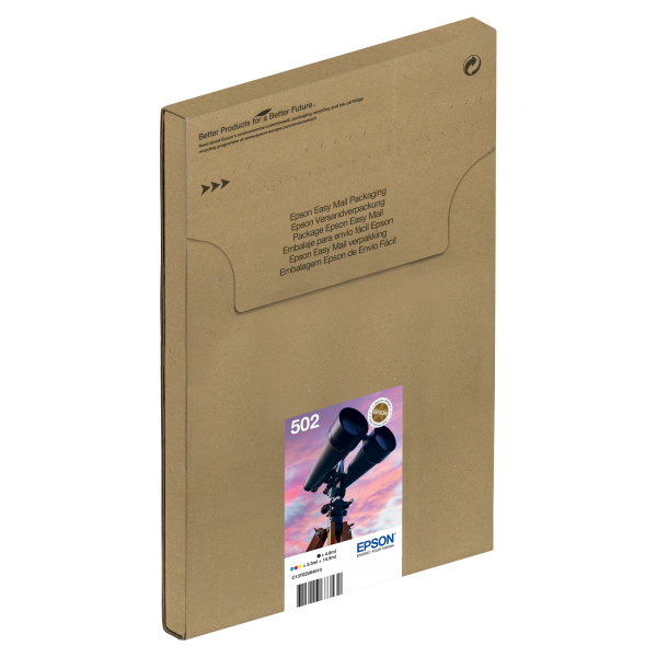Epson Multipack 4-colours 502 EasyMail (EPSON 502 MULTIPACK 4 COLOUR 502 INK EASYMAIL)Epson8715946673530C13T02V64510