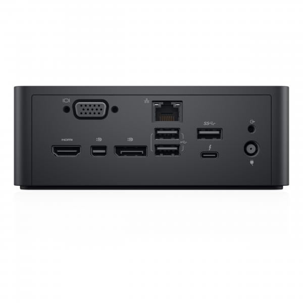 DELL TB18DC Cablato USB 3.2 Gen 1 [3.1 Gen 1] Type-B Nero (Dual USB-C Thunderbolt Dock - TB18DC TB18DC, Wired, USB 3.2 - Gen 1 [3.1 Gen 1] Type-B, 3.5 mm, USB Type-A, USB Type-B, 10,100,1000 Mbit/s, - Warranty: 12M)Dell5704174086741452-BDGS