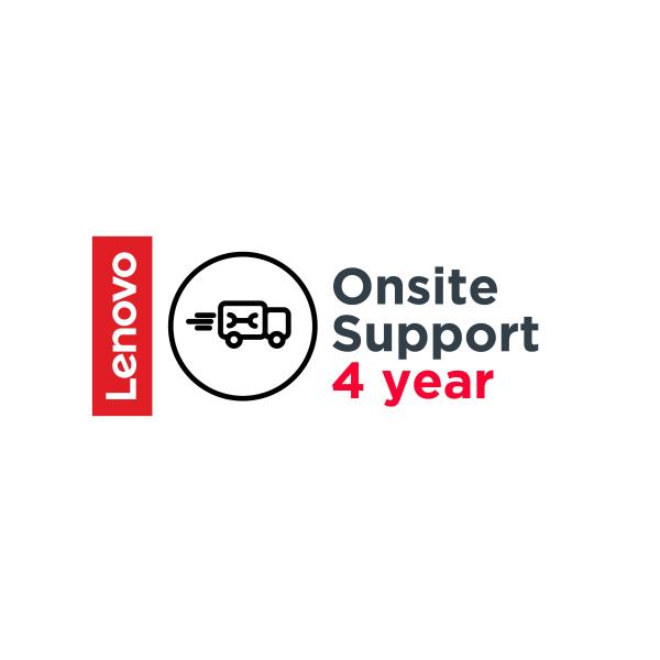 Lenovo 4 Year Onsite Support [Add-On] 4 anno/i (Lenovo Onsite - support opgradering -)Lenovo5WS0W86781