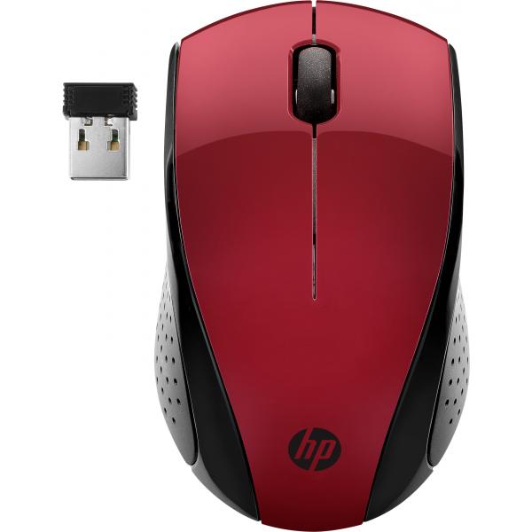 HP Wireless Mouse 220 [Sunset Red] (Wireless Mouse 220 S Red - 220, Ambidextrous, Optical, - RF Wireless, 1600 DPI, Black, Red - Warranty: 6M)Hp01939054086107KX10AA#ABB