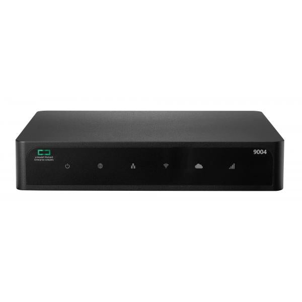 HPE Aruba Networking 9004 [RW] 4-Port GbE RJ45 2K Clients - 32 APs Gateway (HPE Aruba 9004 [RW] - Gateway - 4 ports - 1GbE - ZigBee, NFC, Bluetooth - cloud-managed - BTO)HpeR1B21A
