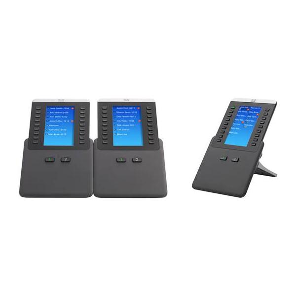 Cisco CP-8800-A-KEM-3PC= accessorio per videoconferenza Nero (Cisco IP Phone 8800 - Modulo di espansione per telefono VoIP - per IP Phone 8851, 8861)CiscoCP-8800-A-KEM-3PC=